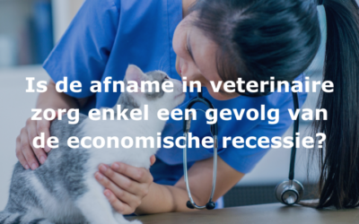 Is de afname in veterinaire zorg enkel een gevolg van de economische recessie?